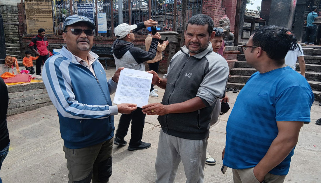 भीमेश्वर मन्दिरमा जथाभावी निर्माण रोक्न माग, व्यवस्थापन समितिलाई ध्यानाकर्षण पत्र