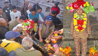 दोलखामा महाअष्टमीको मौलिक परम्परा ‘नखतः’, देवदेवीको पूजा र बलि चढाउने चलन
