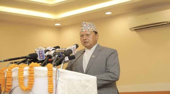Education is main basis of overall development: Minister Basnet