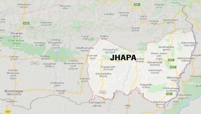 Two people killed, three injured in Jhapa road accidents