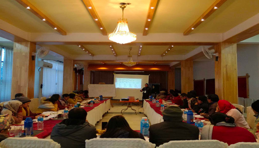 नेपाल देशे २२गु जिल्लाया स्येनामिपिंतः नेपाल भाषा प्रशिक्षण धौख्यलय्